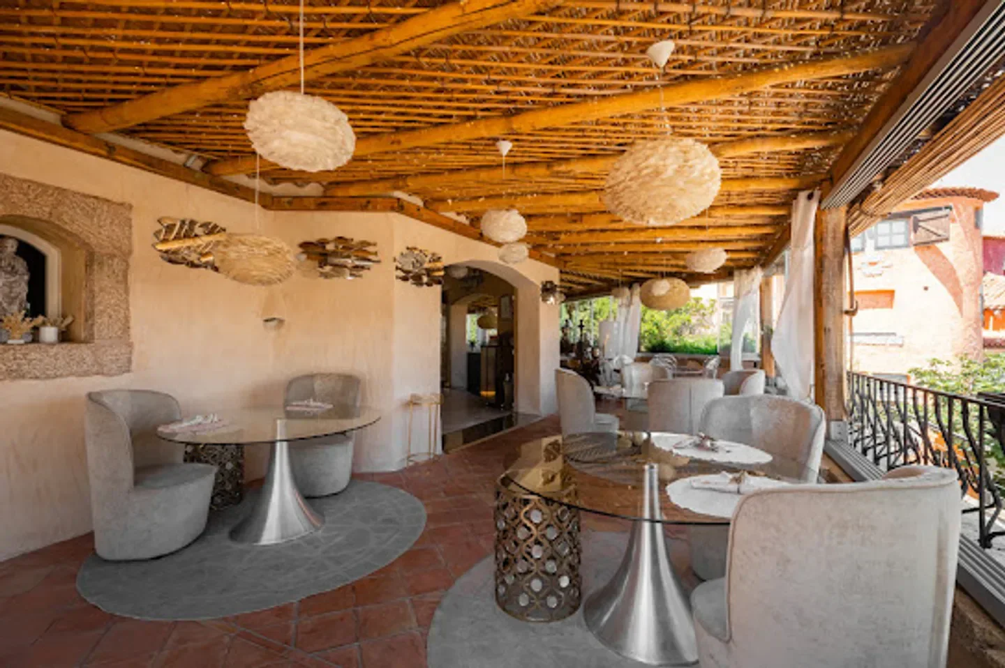 The dining room of ConFusion in Porto Cervo