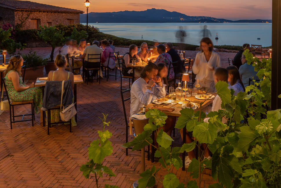A plate at Deste in Porto Rotondo