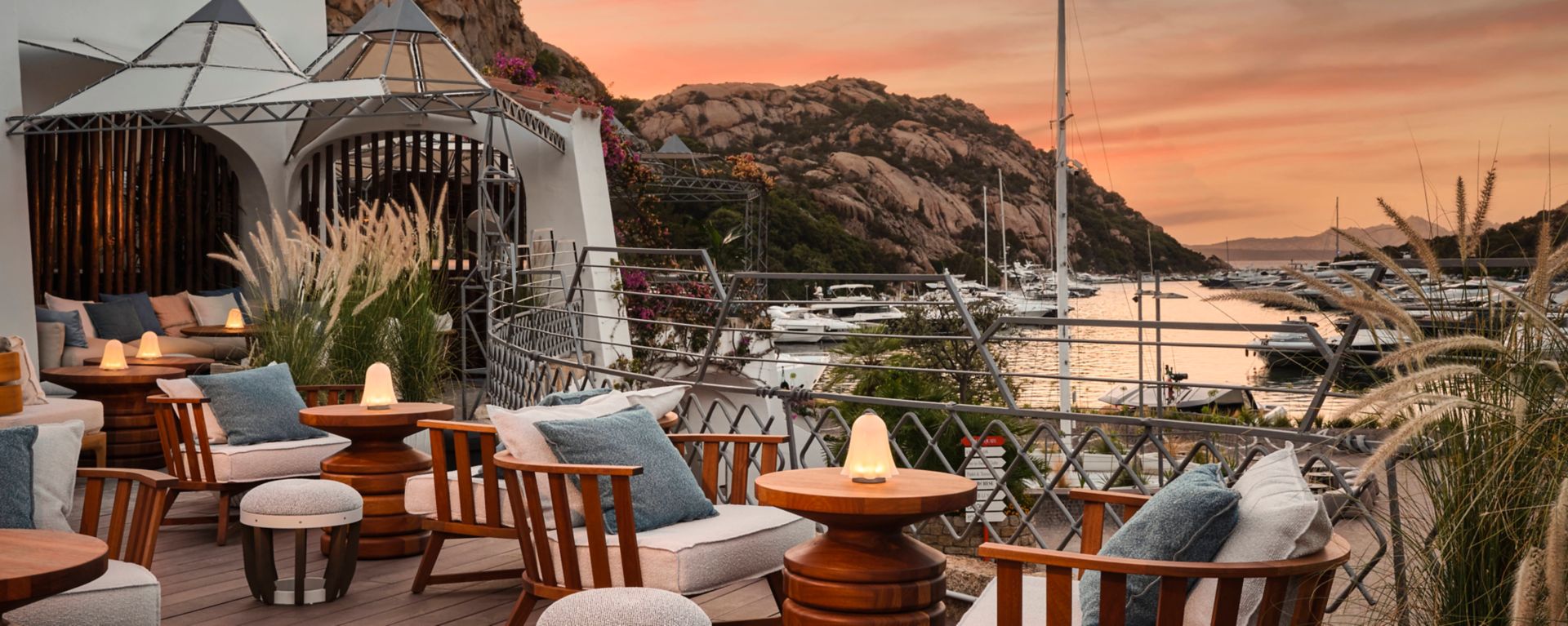 The Tanit restaurant at W Sardinia in Poltu Quatu